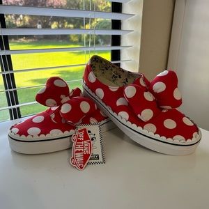 Minnie Mouse Bow Vans
